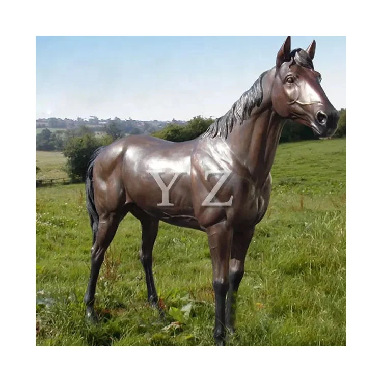 Bronze life size statue  Metal Craft large bronze camel animal size bronze standing  Statue sculpture statue