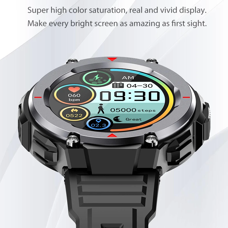 2021 New Arrival Fashion Sports Smartwatch S25 IP67 Waterproof Heart Rate Smart watch For Android IOS Mobile Phone
