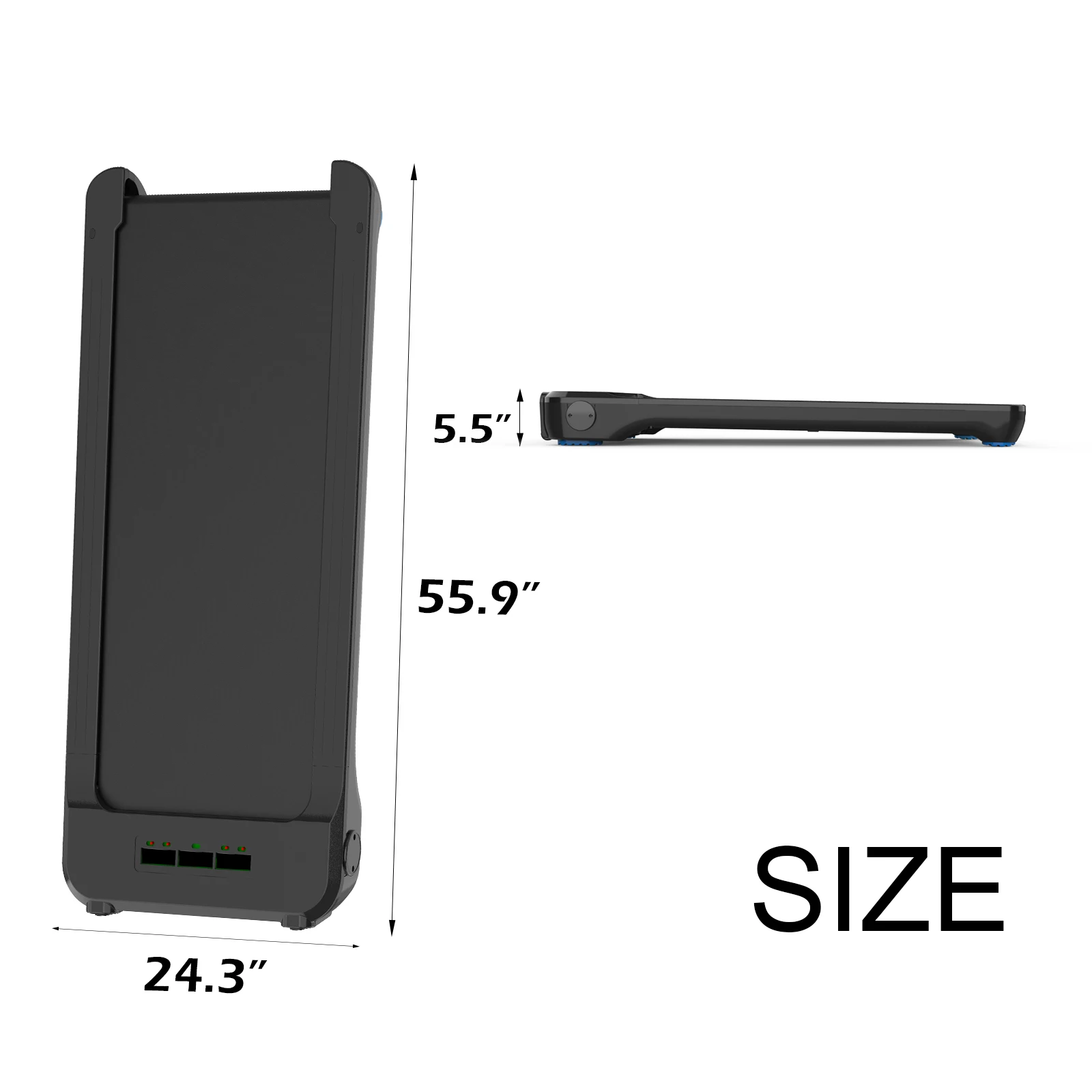 Motorised Treadmill Flat Treadmill No Handles Smart Walking Pad Home Fitness Treadmill