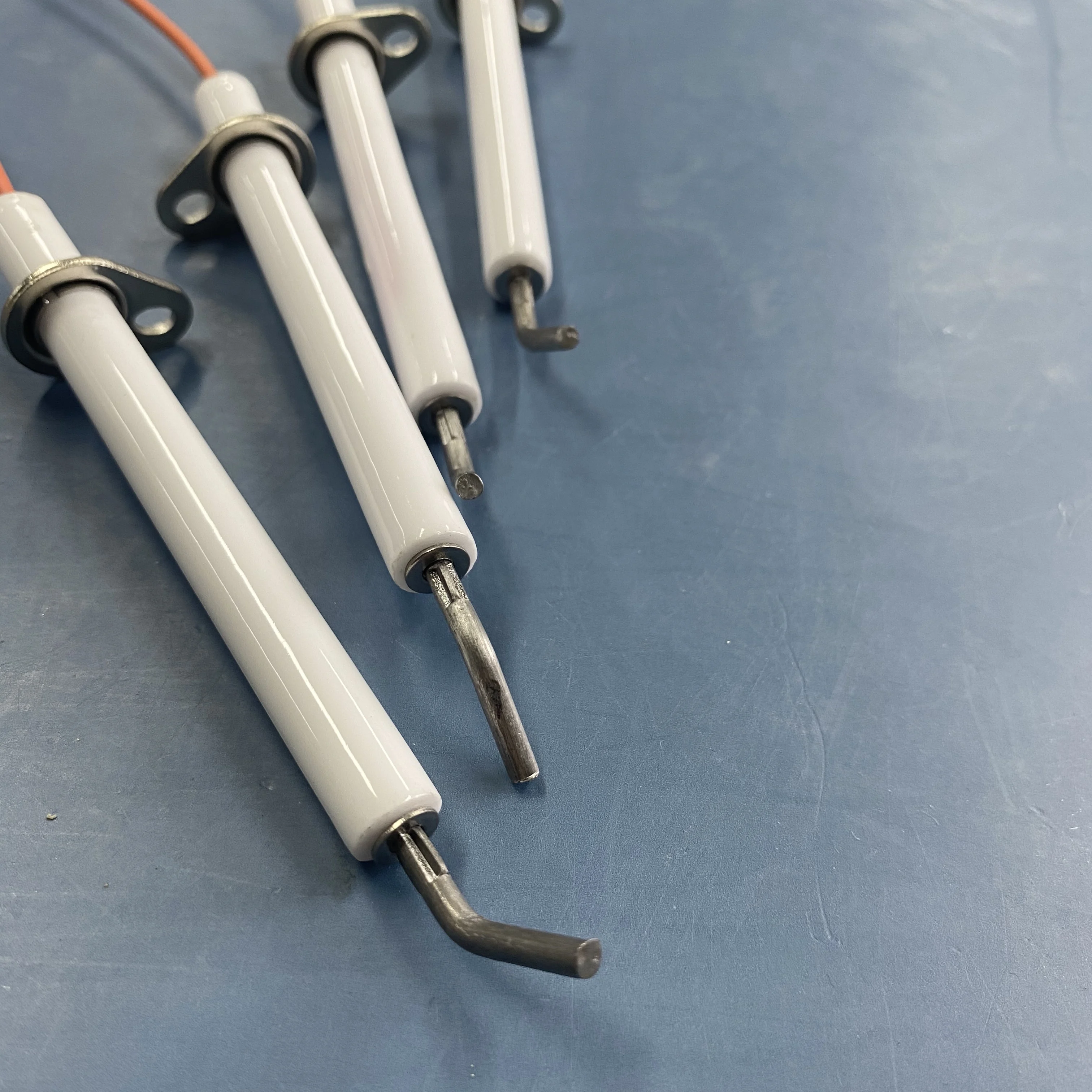 Glazed ceramic Spark ignition electrode flame sensor boiler ignition electrode