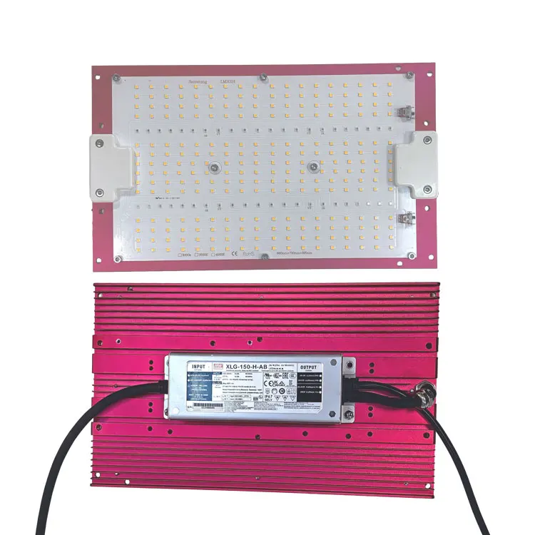 Custom Aluminum Profile LED Grow lighting Heat Sink Large Aluminum heatsink for 120W 240W grow light