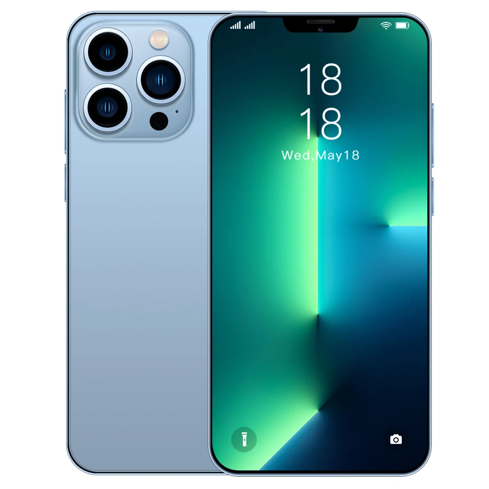 New Arrivals  Smartphone 6.8 inch Full Screen Celulares 16+512GB Deca Core Mobile Phones For phone 13 pro max