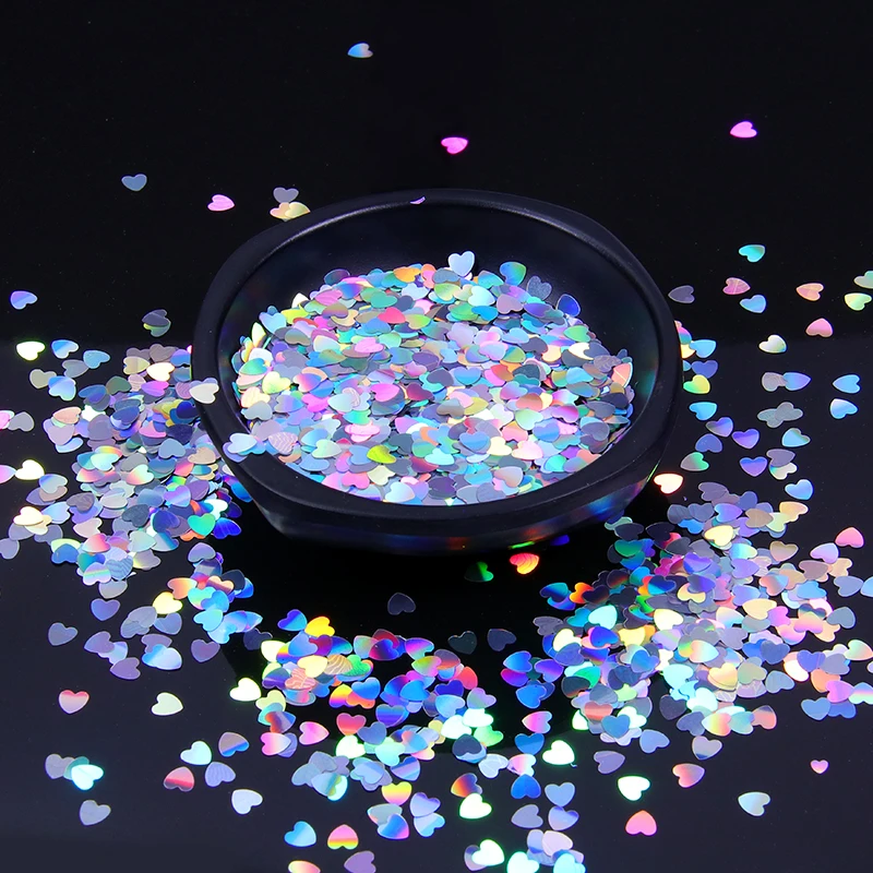 Free Sample Nail  decoration glitter flake Shiny 5mm Nail Art Kitty Apple Dog Shape Glitter sticker Sequins