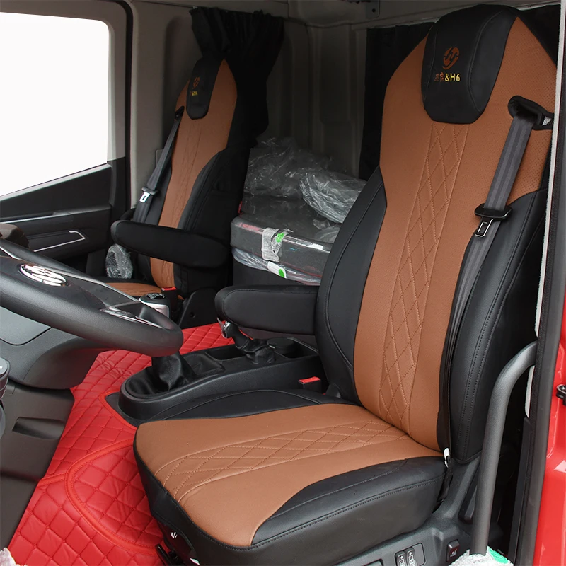 Iveco Stralis Hi Way Eurocargo heavy-duty truck dump series dedicated PVC wear-resistant and anti fouling seat cover