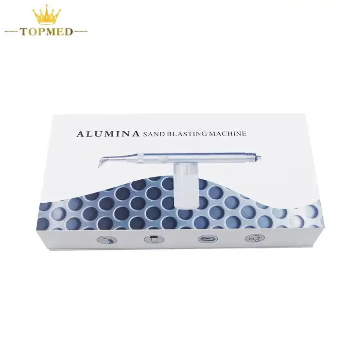 Dental Equipments Connect Pipe Nozzle 2/4 Holes Alumina Sandblasting Gun Handpiece Polisher Sandblaster Jet with Water Spray