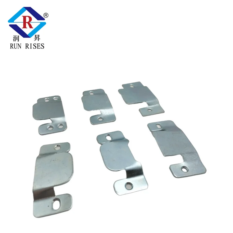 G42 Hot sale sofa connector furniture use Fasteners Mountain shape hinge white zinc
