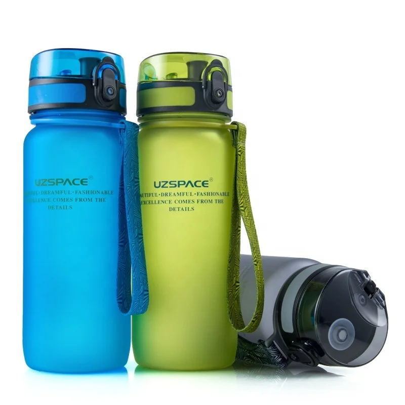 UZSPACE China supplier BPA free Triton 650ml bottle for water tritan material 100% BPA free  leakproof water bottle for sports
