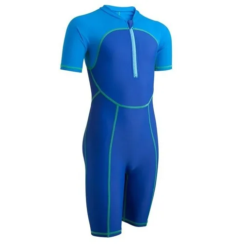 Unisex Kids Swimwear Swimsuit Bathing Suit Kids Girl Short Sleeves Zippered Shorty Wetsuit Swimsuit Swimwear Bathing Suit