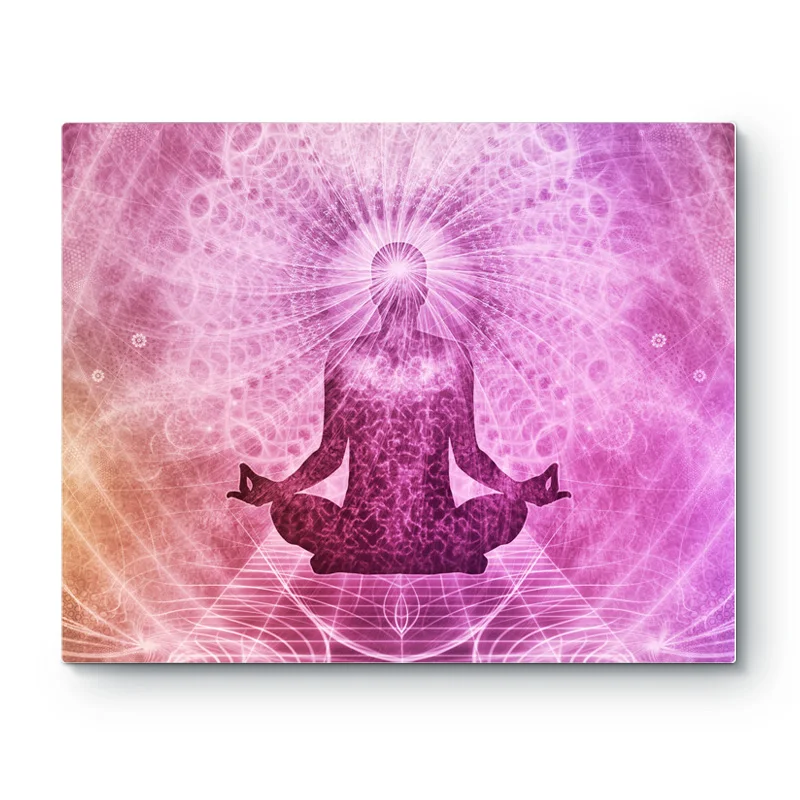 wall art Custom sublimation metal wall art tibetan thangka metal print