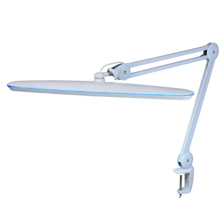 Customized lOGO 23 inch  manicure lamp led desk clamp manicure lamp eyelash extension lamp beauty lighting