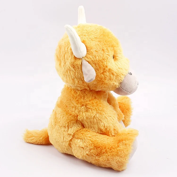 New Arrival Promotional Stuffed Animal Bull Plushie Cow Toy for Kids Gift