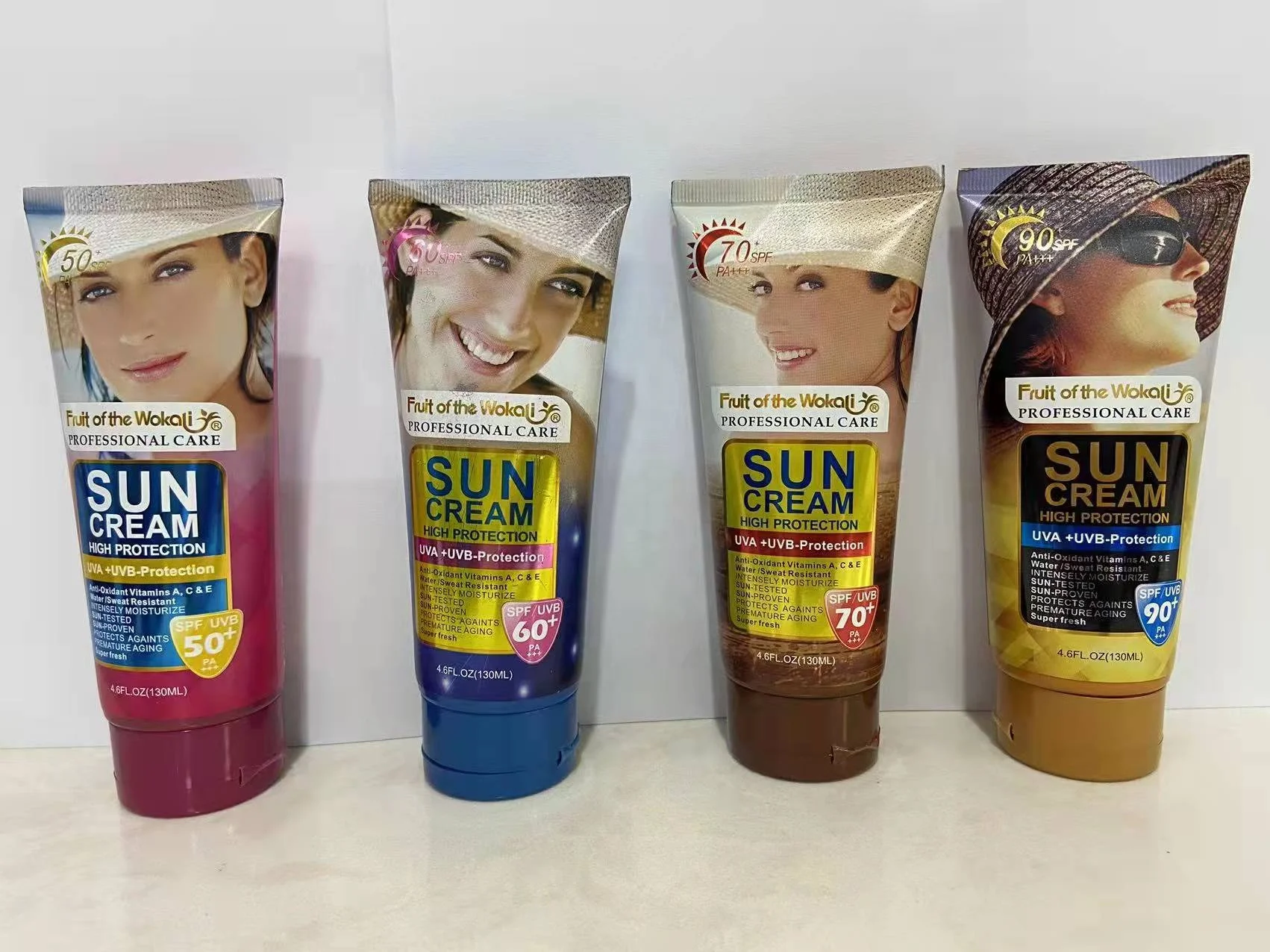 Wokali Sunblock Cream SPF60 HIGH UVA/UVB Protection of Sun protecting, Skin lightening & Smoothing Function