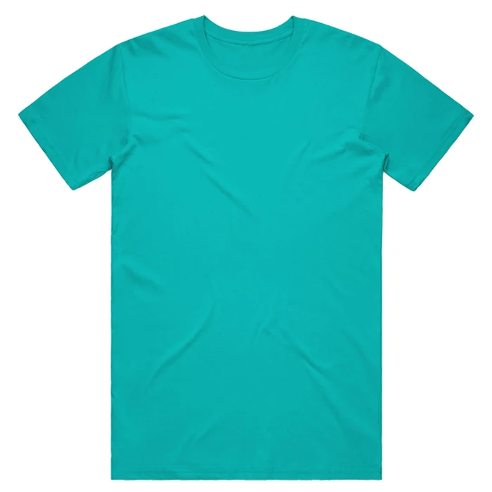 Wholesale Men Fashion Tshirts Screen Print Shirts Custom Logo Crew Neck 95 Cotton 5 Elastane Black T Shirt