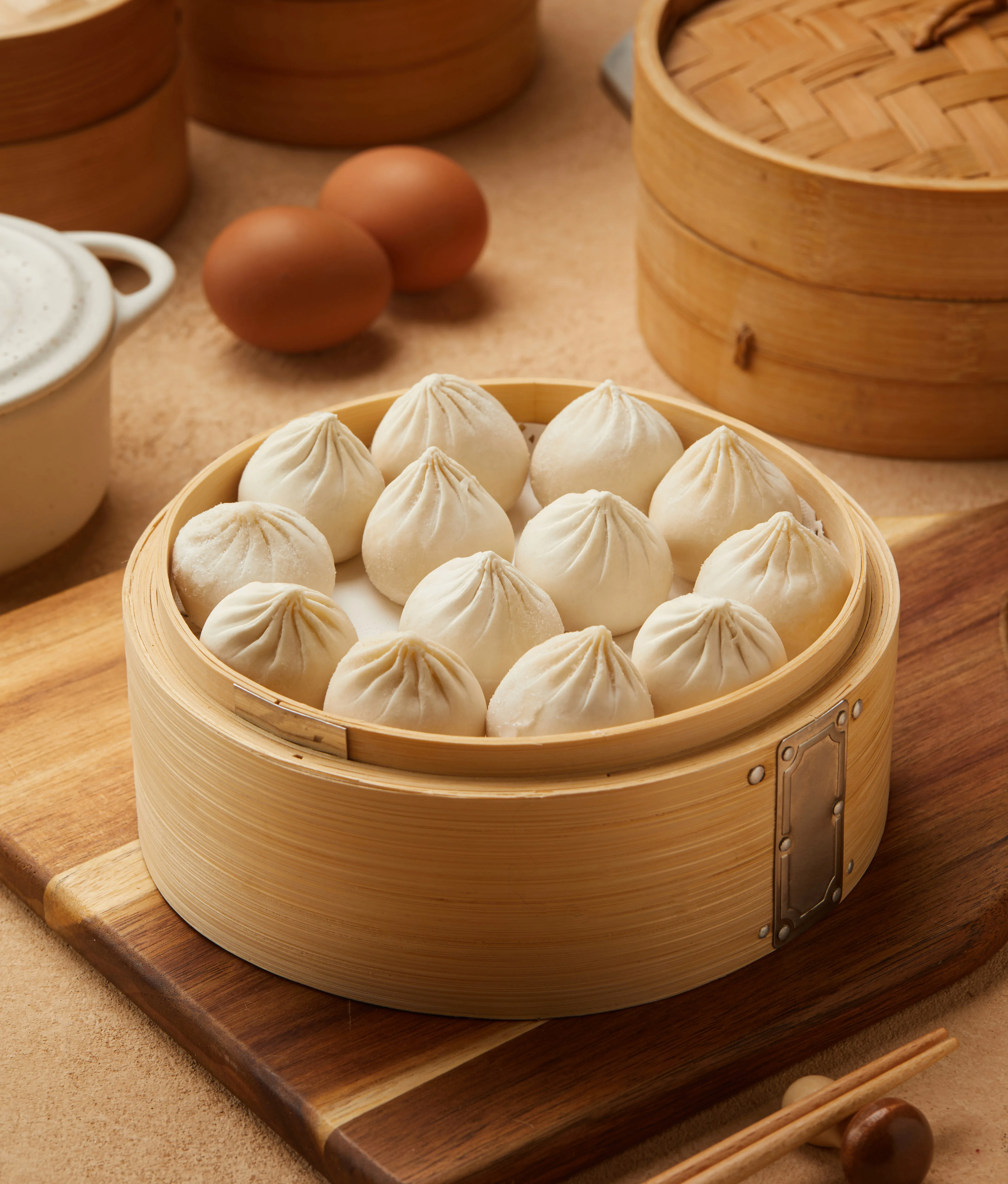 Recently the hot factory wholesale can be customized frozen noodles meat vegetarian bun