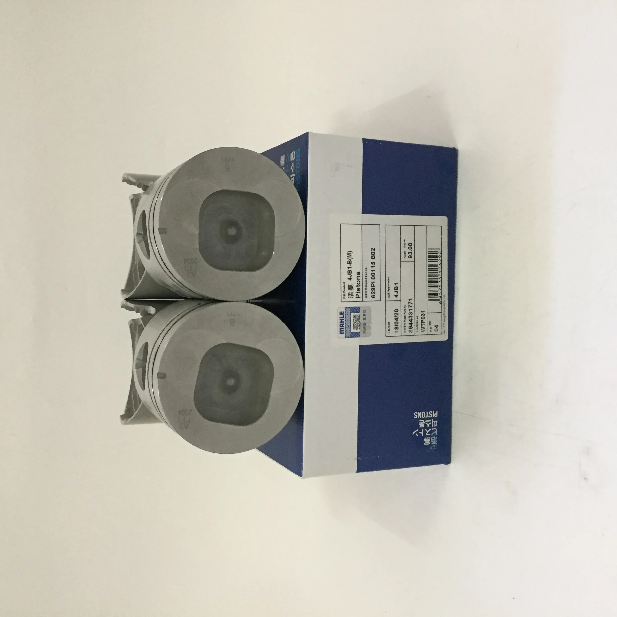 wholesale 4JB1 machinery  excavator engine part piston set for 8-94433177-0/894433177