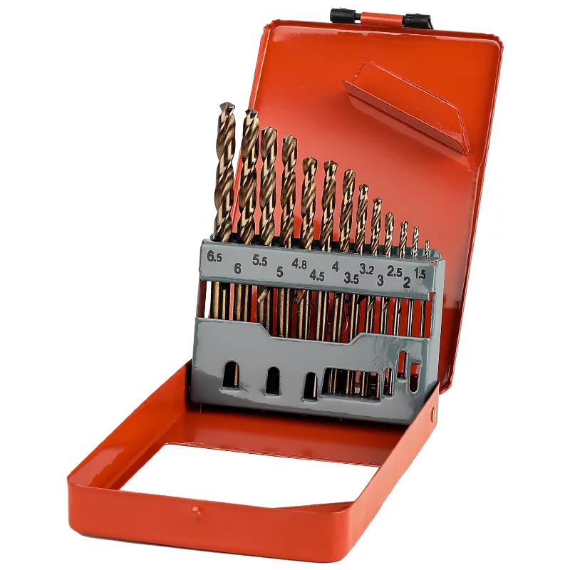 MeiKeLa HSS M35 Drill Bits Set  HSS 5% Cobalt Twist Drill Bit Straight Shank Drill Bits