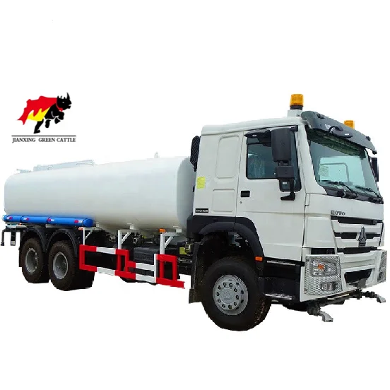 290HP /336HP Sino HOWO 20000 литров Тяжелая специальная Автоцистерна грузовик 6X4 для поливки улиц транспорта спринклер брызг воды на бретелях и