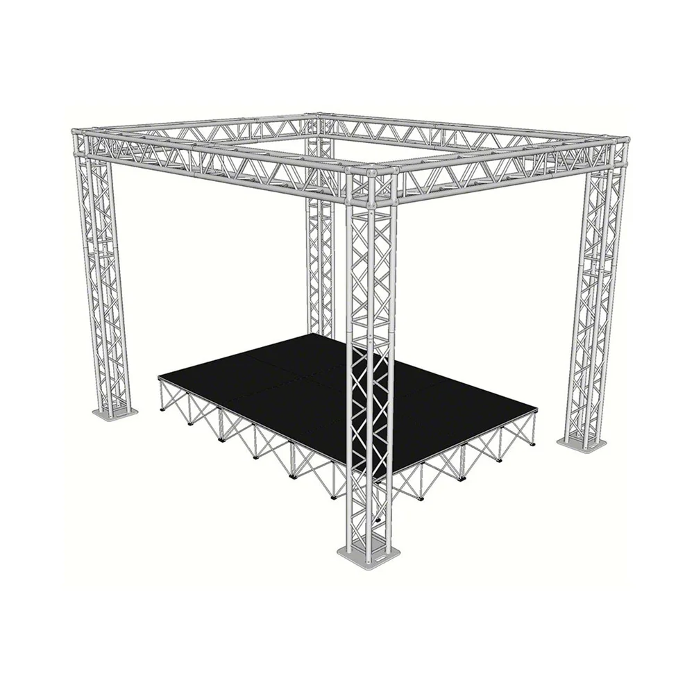Stage Roof Truss System Design Lighting Flat Trusses for Concert Truss Aluminum