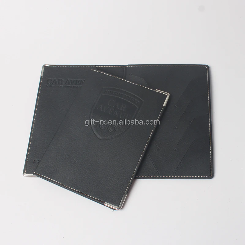 Custom Printing Plastic Colorful Passport Cover PU Passport And Vaccine Card Holder