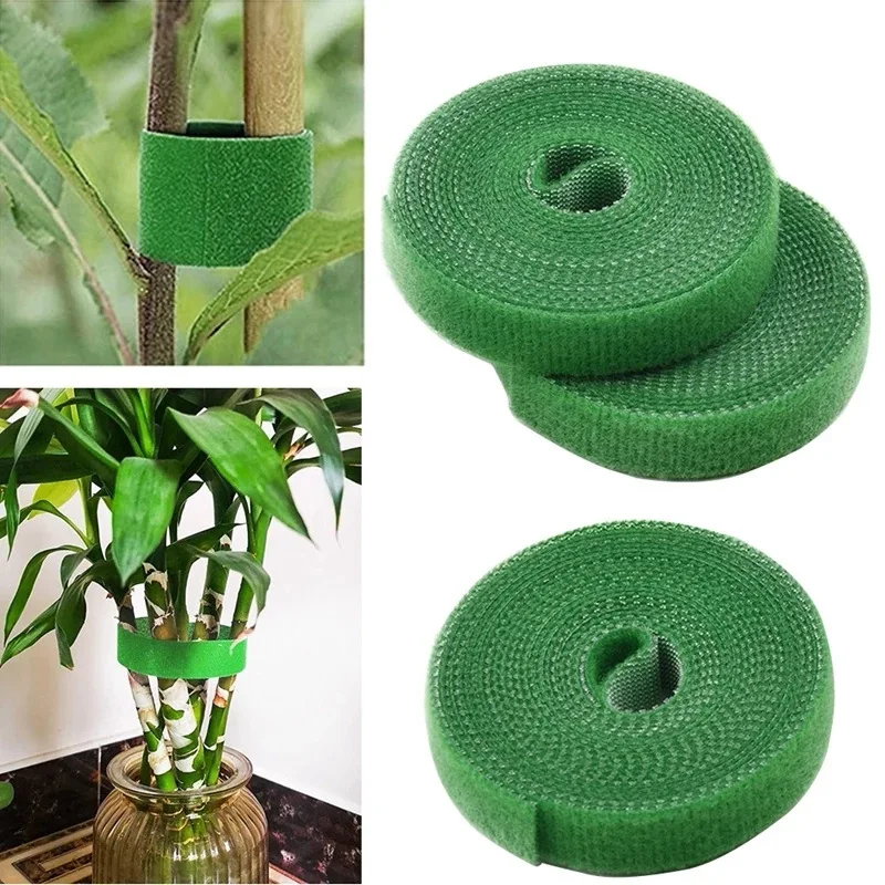 Fixed belt for plant arrangement binding fixed support gardening binding tree Back to back Velcro tape