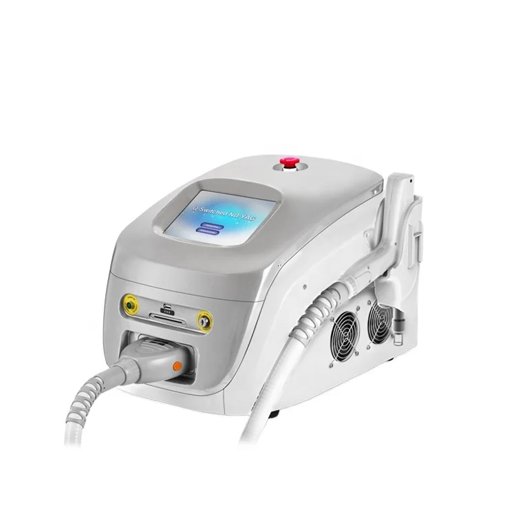 Apolomed Qswitch ND YAG Laser tattoo removal device 1064nm532nm nd yag laser equipment skin tightening machine