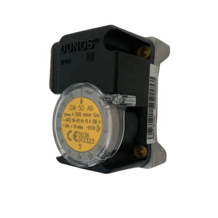 DUNGS GW50A6 pressure switch GW150A6  GW500A6 Origin in Germany  GW3A6  GW3A4 Pressure switch  socket