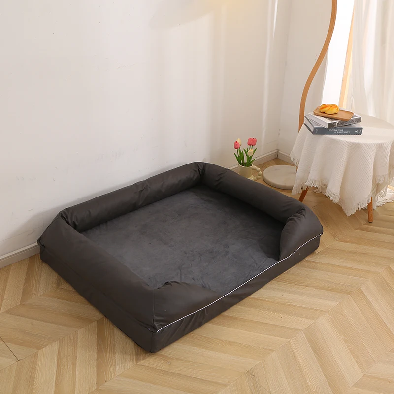 wholesale custom waterproof cooling Anti-scratch cloth canvas bed beds for dogs sofa bed sets