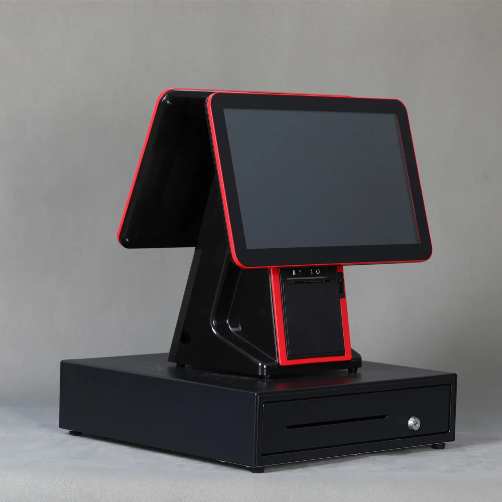 JESEN Android/Windows System Pos Machine Manufacturer Directly Sale Source for Mall Wholesale Supermarket