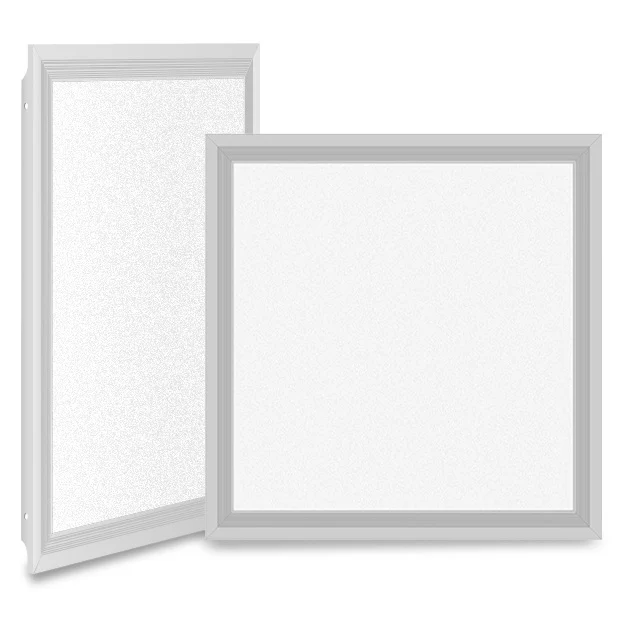 Led flat panel 600*600 straight light Office aluminum clapper light Kitchen and bathroom integrated ceiling light