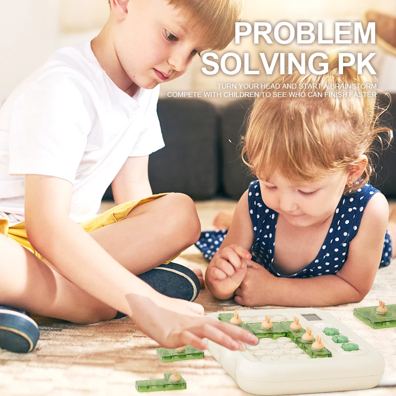 Hot Selling thinking logic game puzzles 4 challenge modes 700+ questions intelligence educational play fun kids toys puzzles
