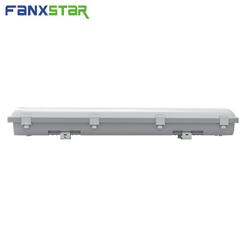20W 40W 60W IP66 LED Weather Proof Light 5.8G Microwave Sensor Vapor Tight Light 2FT Linear Batten for Parking Garages 60cm