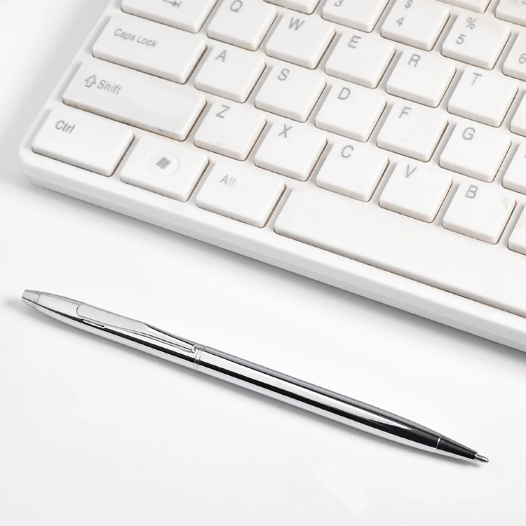 Дешевая тонкая шариковая ручка, поставщик четырехцветных металлических шариковых ручек, оптовая продажа, рекламная подарочная ручка для бизнеса, принимаются Пользовательские Логотипы