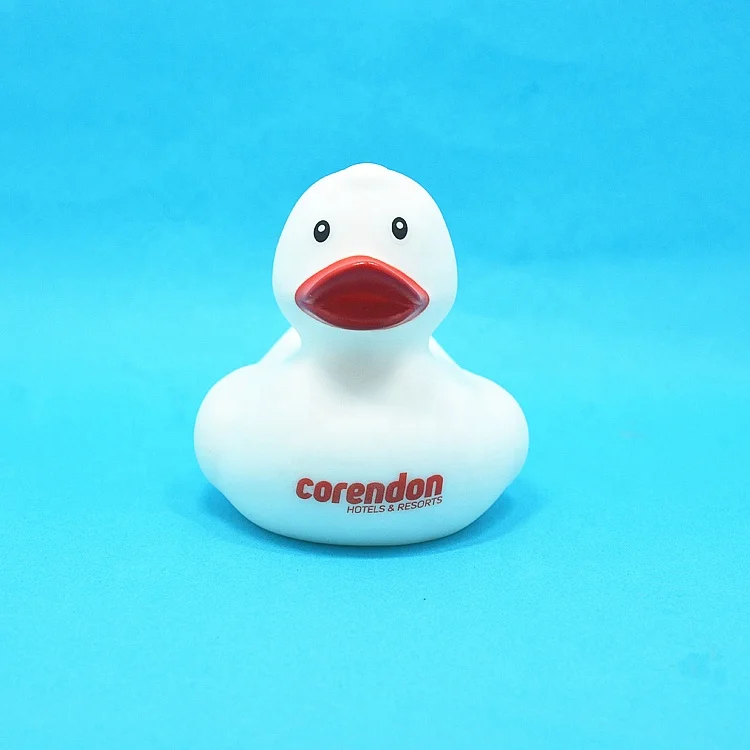 Hot Sale Free Sample Floating Plastic White Rubber Bath Duck
