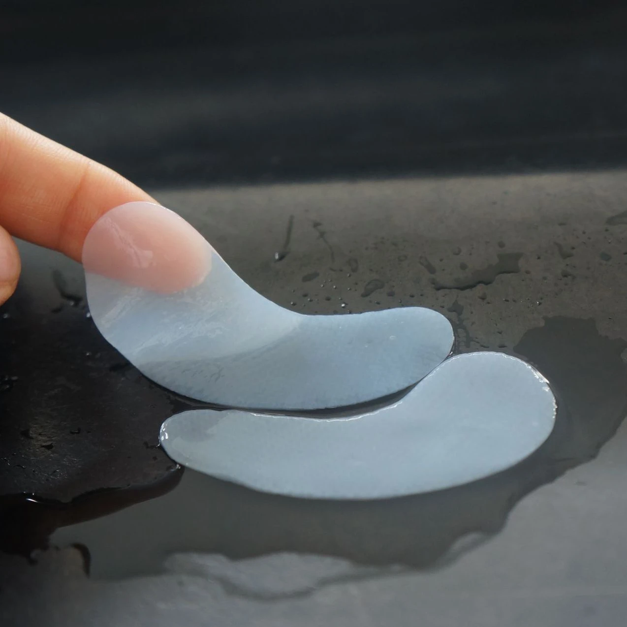 Skin care beauty raw material high absorption performance 3 layer coconut dry bio cellulose eye patch