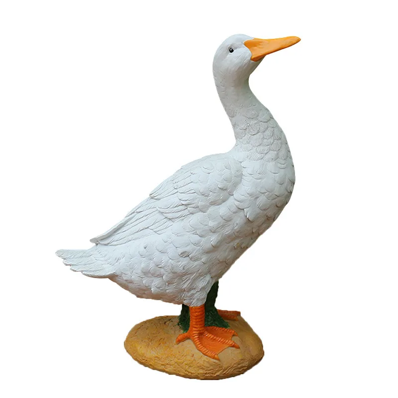 Animal Garden decorations  Outdoors Waterproof Simulated duck The new style is creative and cute Hot-selling