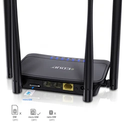 EDUP hot selling EP-N9531 3G 4G 192.168.1.1 lte wifi router with SIM card slot