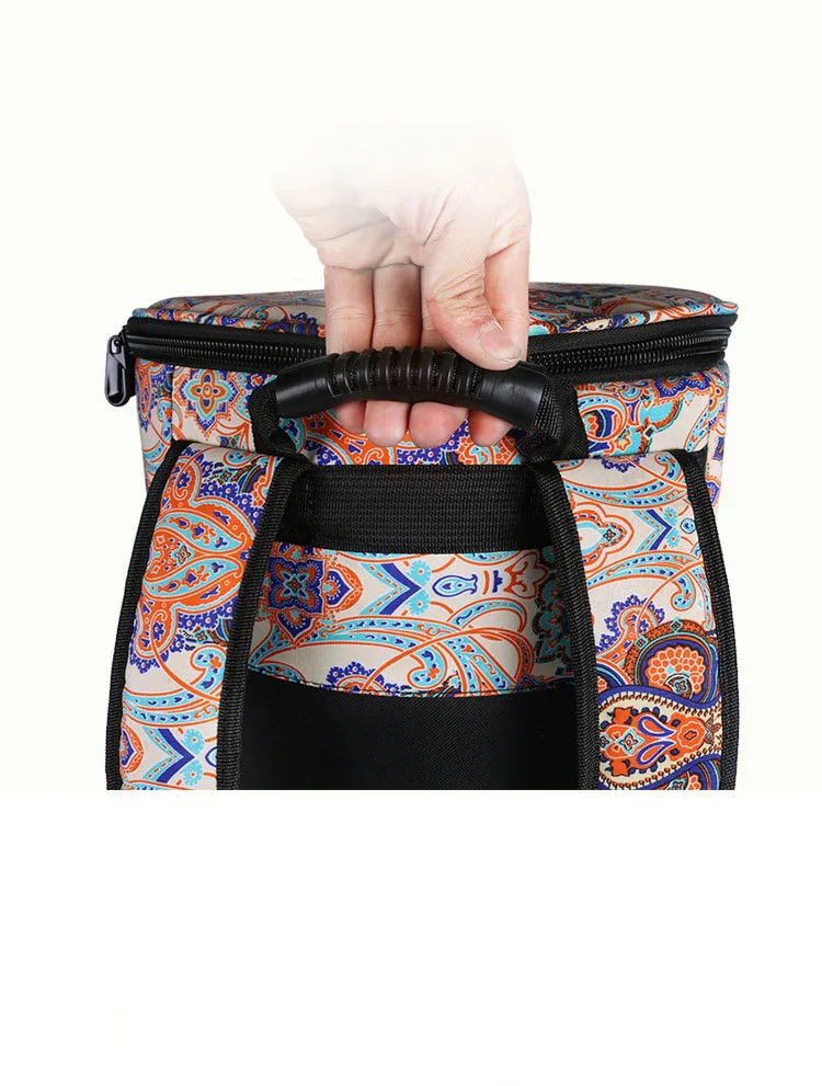 High quality African drum bag shoulders plus cotton thickened waterproof personality bongo backpack with different size