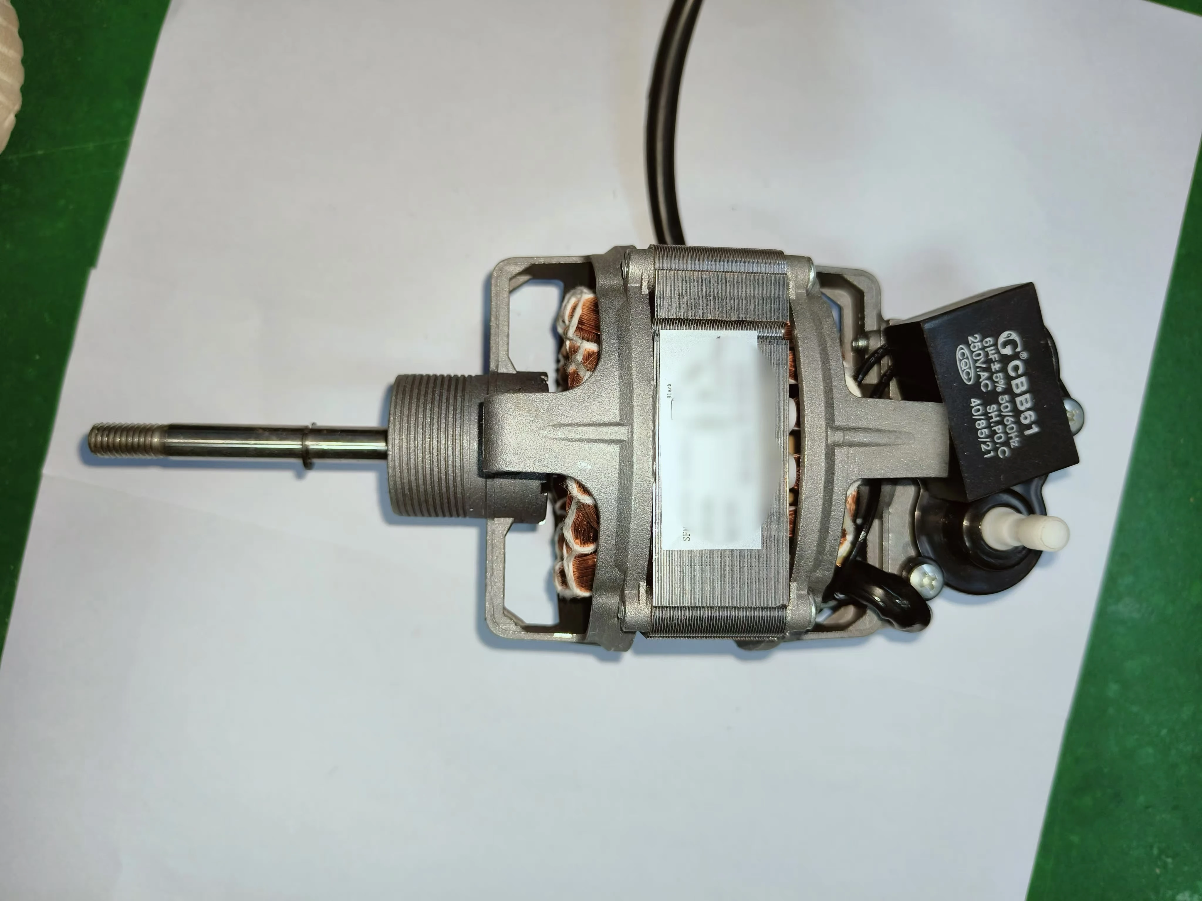 Custom shell high speed 220v/50hz winding machine accessories electric wall fan motor