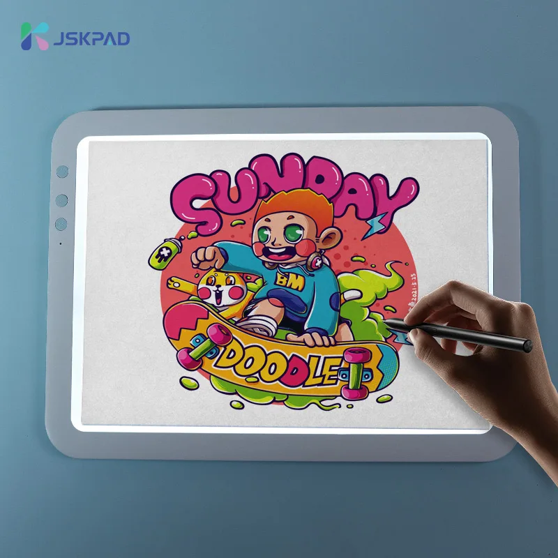 Writing Design Learning Toy Rechargeable Battery Letter Architectural Drawing Box Copying Board Tracing Led Light Pad