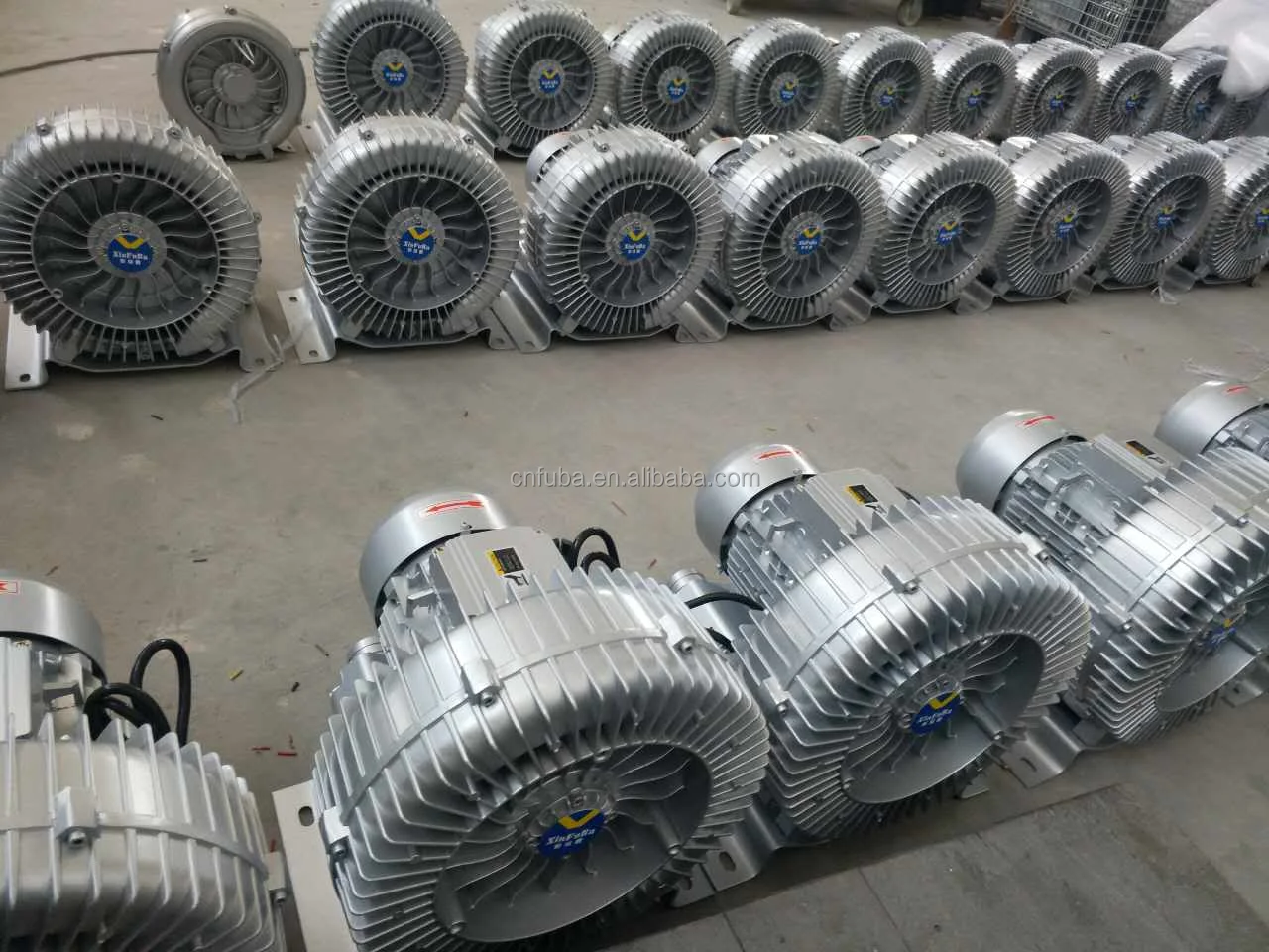 High Quality  3 Phase Electric Side Channle Blower Vacuum Air Pump or Blowing Turbine Regenerative Side Channel Ring Blower