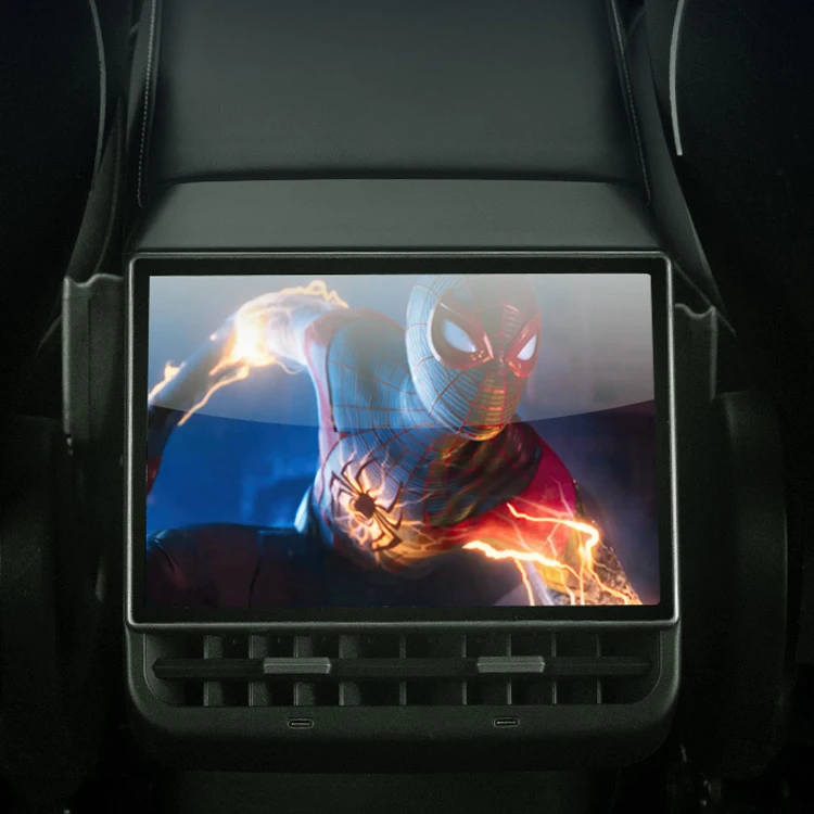 Новый дизайн Hi-Fi система tesla задний экран Tesla модель y Dvd-плеер автомобиля 2g 3 2019