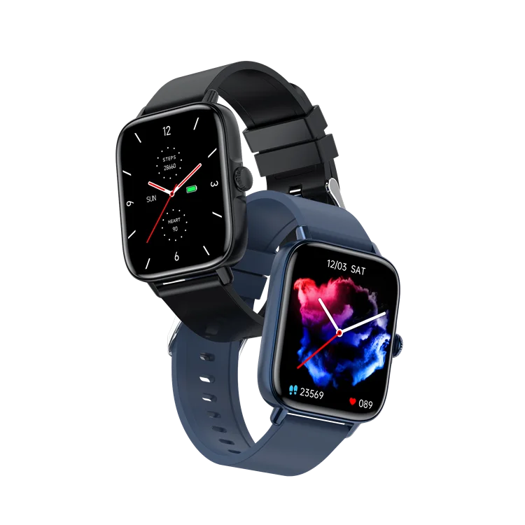 Good Quality New T46S One-Touch Bt Call Square Smart Watch Ai Voice Body Temperature Smartwatch With Box