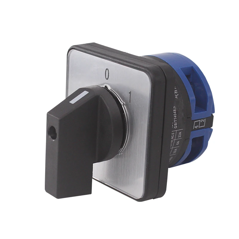 Universal transfer switch LW26-32 Dual power changeover switch backward combination 32A 1 pole 1-0-2