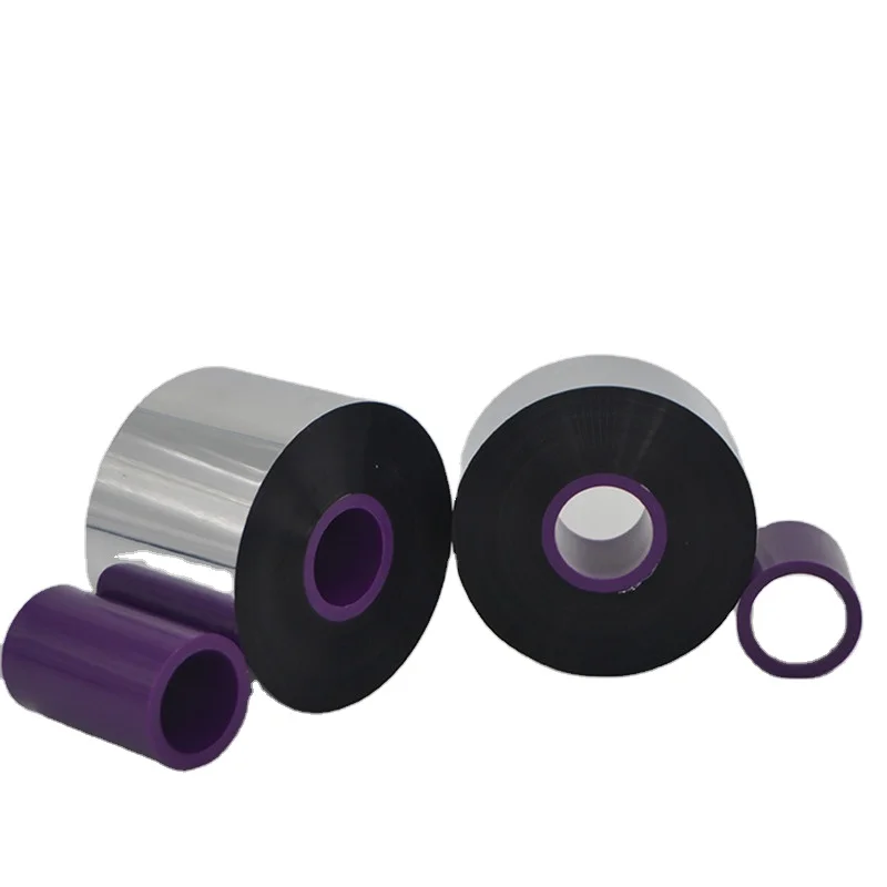 Оптовая продажа с завода, лента для принтера типа фольги, металлическая Золотая восковая смола, Термотрансферная лента