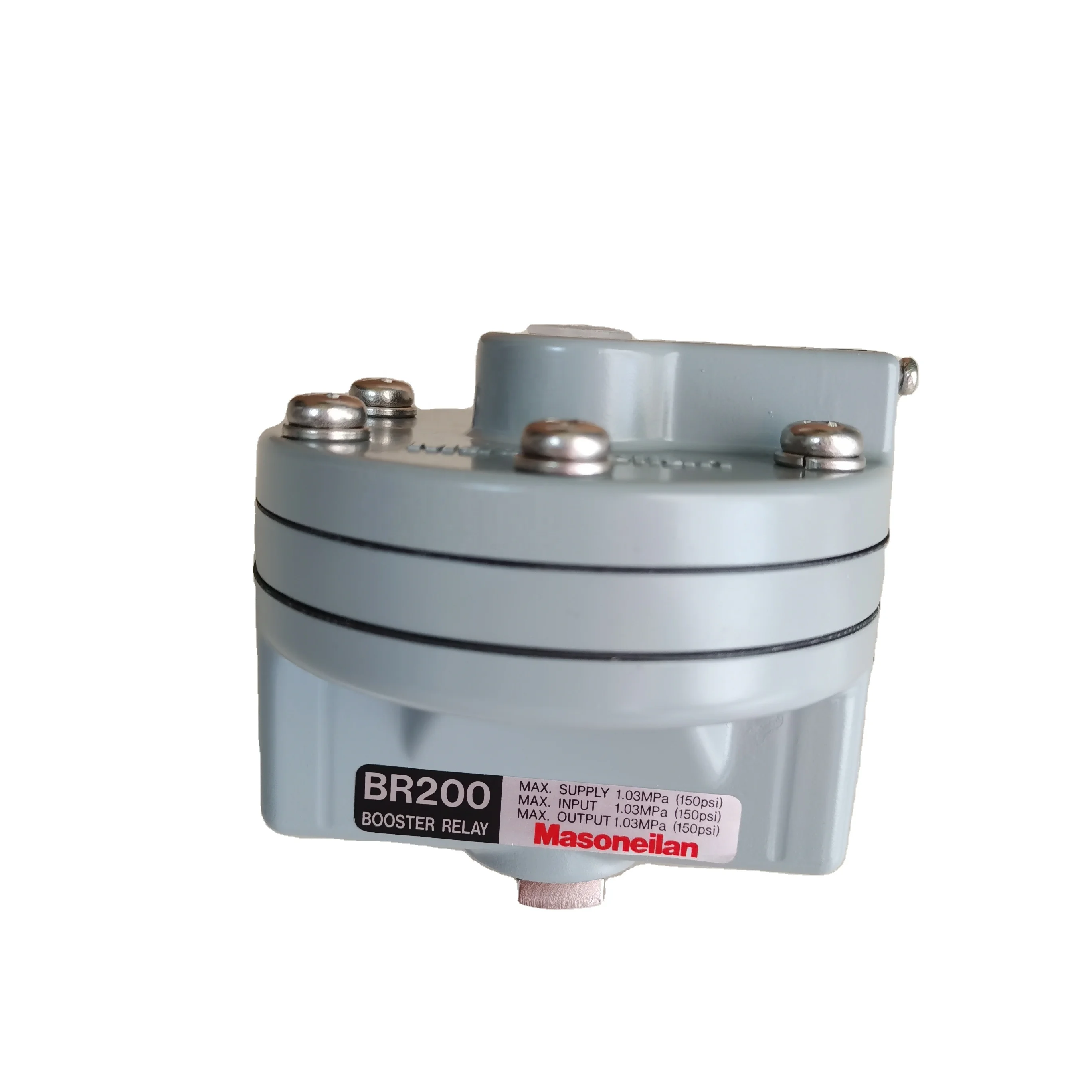 Masoneilan  Pneumatic Booster Relays BR200 BR400 150 Psi Valve Relay Module