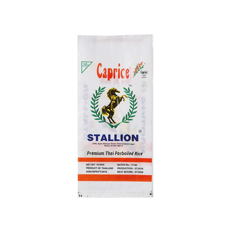 
China Custom Pp Rice woven Packaging Bag 