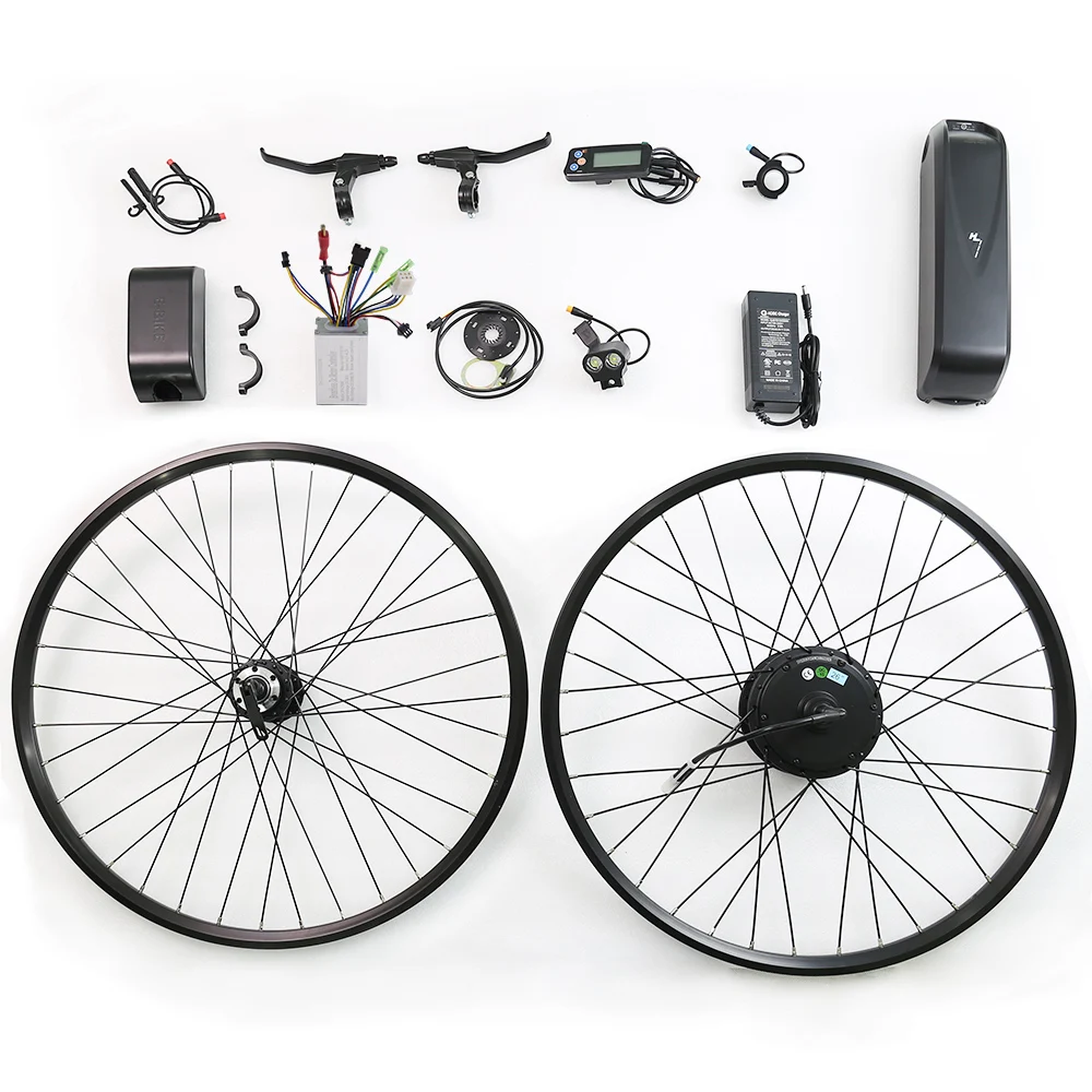 electric bike conversion kit 20 inch rear wheel/48v 500w rear wheel hub motor for electric bike/electric bike wheel
