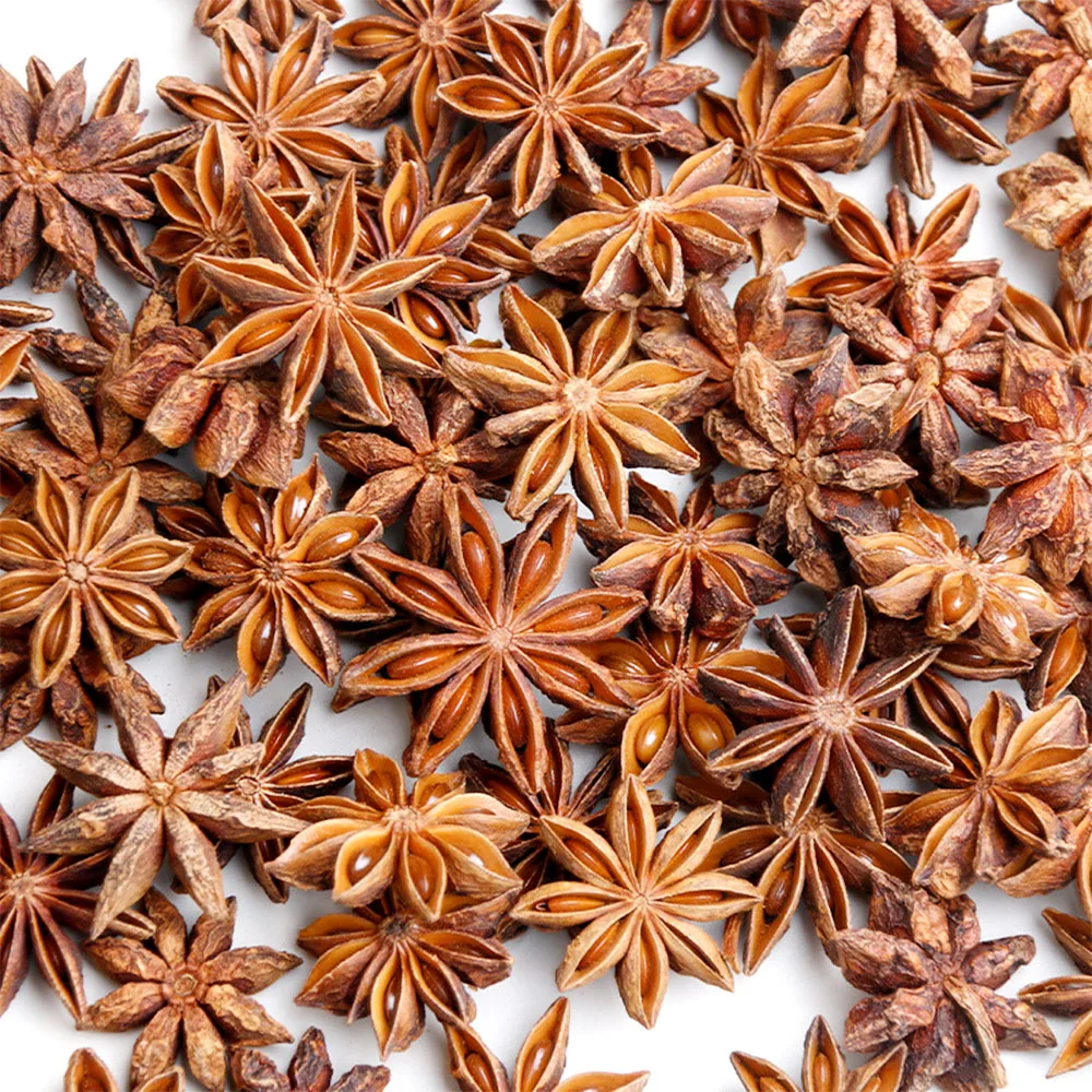 Dry aniseed chinese star anise stem  star spice price anise  organic verum Dried Star Anise moq 100kg anis Autumn