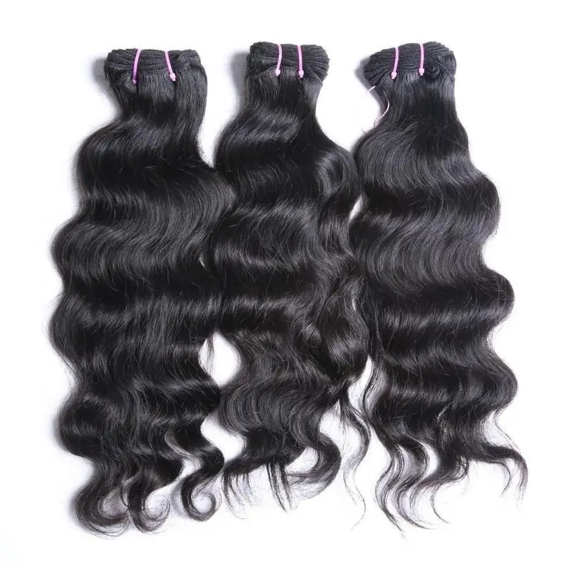 Hot Selling Raw top Grade Human Hair Cuticle Aligned indian Wavy  Hair Raw indian Wavy Bundles
