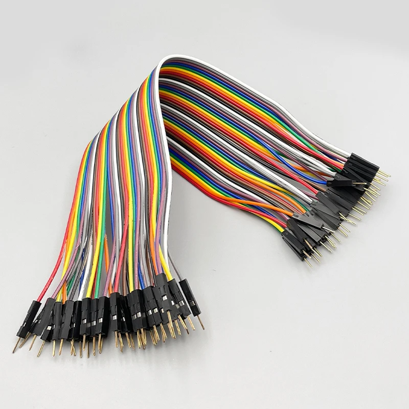 20 cm 40 pin jumper wire automotive wiring harness kit dupont cable male to male breadboard dupont jumper wire